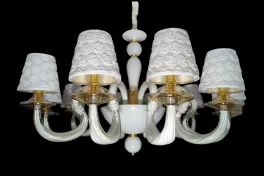 Crystal Lamp D1489-10WH Подвесная люстра ,кафе,кабинет,коридор,гостиная,прихожая